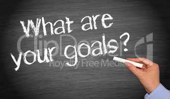 what are your goals ?