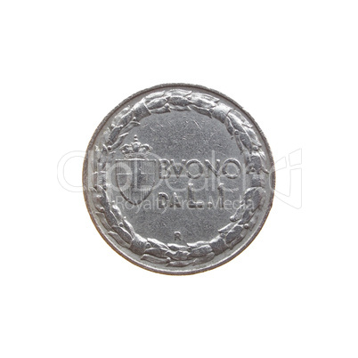 coin isolated