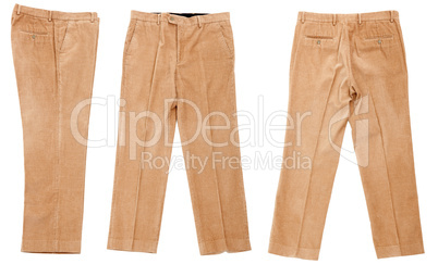 Corduroy trousers