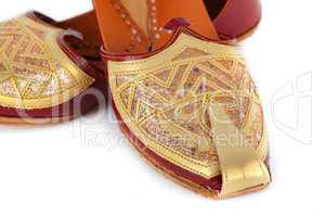 Pair of traditional Indian shoes