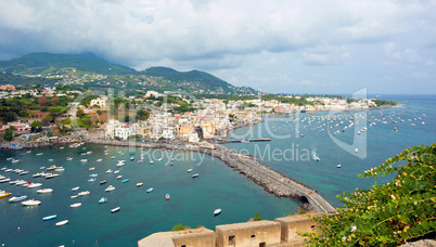 View of Ischia Ponte