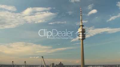 tv-tower - footage - timelapse - munich - münchen