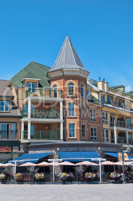 architectural fragment, the original small hotel