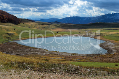 heart shape lake