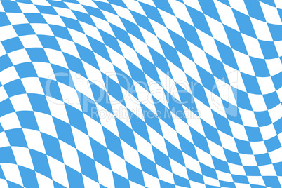 twistet bavarian flag pattern