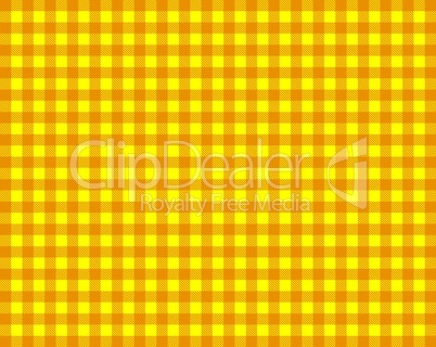 Tischdecke in gelb und orange