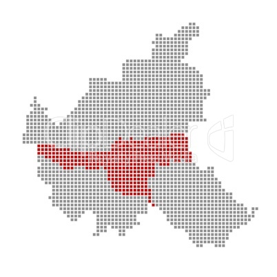 Karte Hamburger Stadtteile: Hamburg-Mitte