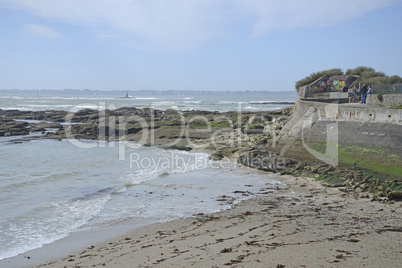 küste bei larmor-plage, bretagne