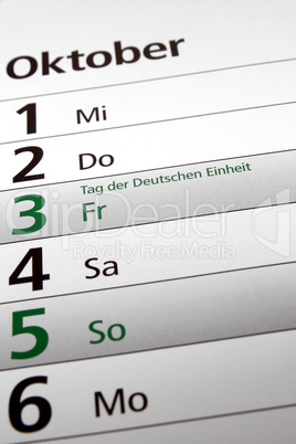 tag der deutschen einheit