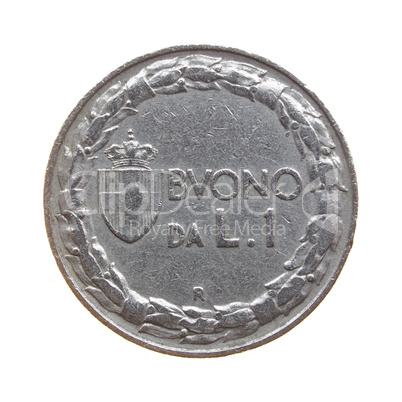 coin isolated