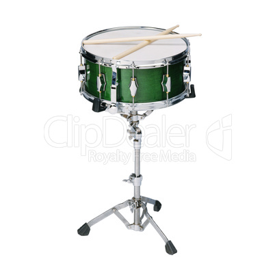 Drum with Drumsticks