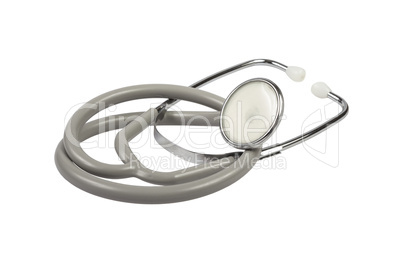 stethoscope on white