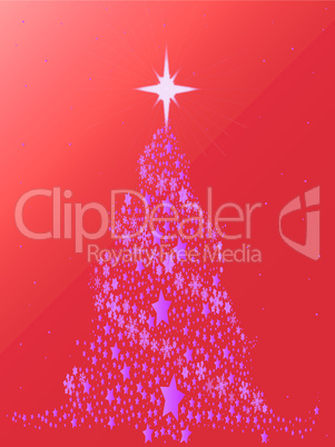 foil christmas tree