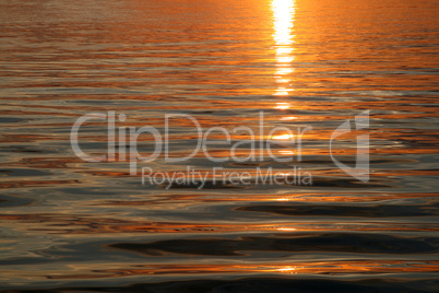 sunset water background