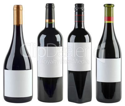 wine bottles template