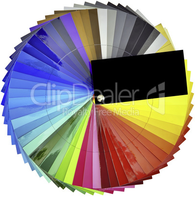 color swatch sampler