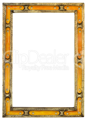 moroccan amber mirror cutout