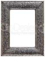 pewter mirror frame cutout