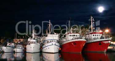 fishing boats