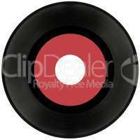 45rpm vinyl record cutout