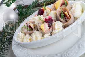 herring with beets