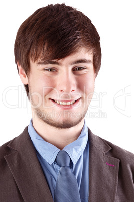 portrait of young modern businessman