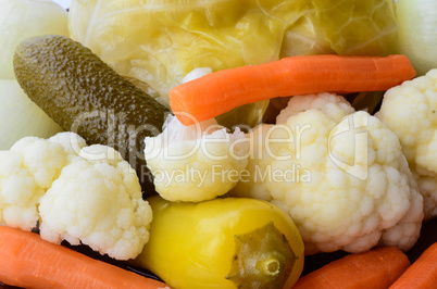 pickled vegetables