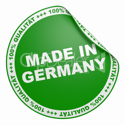 3d aufkleber grün - 100% qualität made in germany
