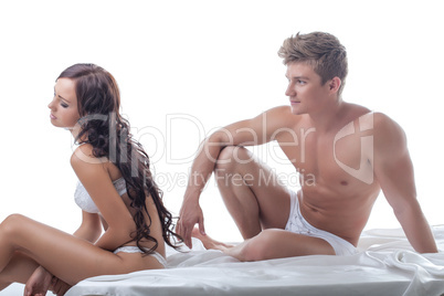 Concept of sexual problems between partners