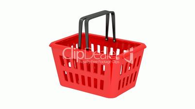 Empty shopping basket
