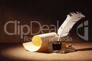 quill and scroll