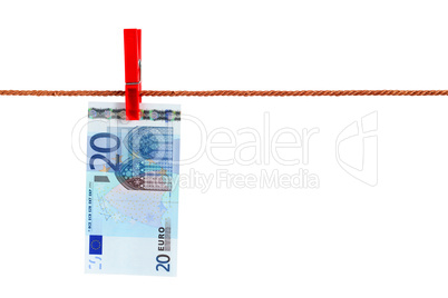 twenty euro on rope