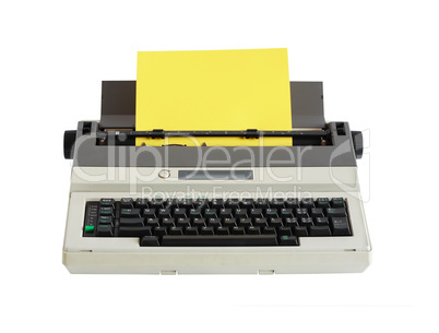 electrical typewriter