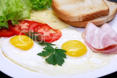 fried eggs