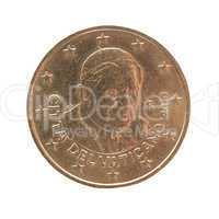 twenty euro cent coin