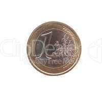 one euro coin
