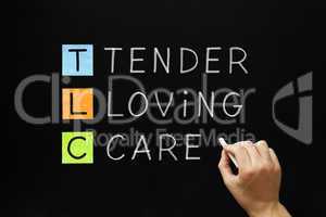tlc - tender loving care