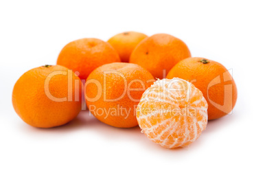 ripe fruit tangerines