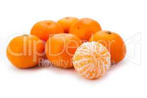 ripe fruit tangerines