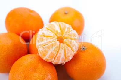 ripe fruit tangerine