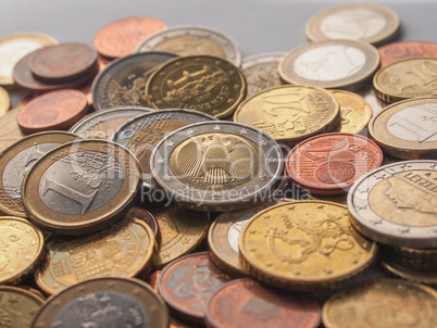 euro coins