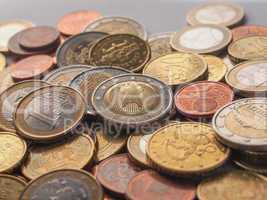 euro coins