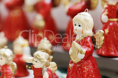 Weihnachtsdekoration - Kleine Engel Figuren