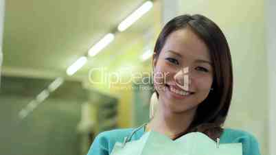 12of19 Dentist visiting patient in dental studio, oral hygiene, health