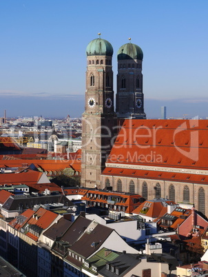 Frauenkirche in Muenchen.