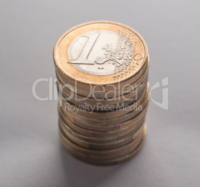 many one euro coins