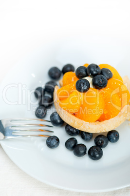 blueberry cream cupcake