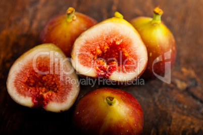 fresh figs over old wood