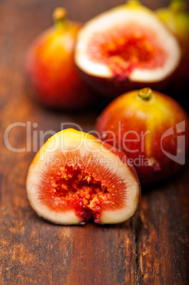 fresh figs over old wood