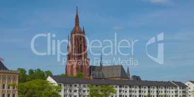 frankfurt cathedral - panorama